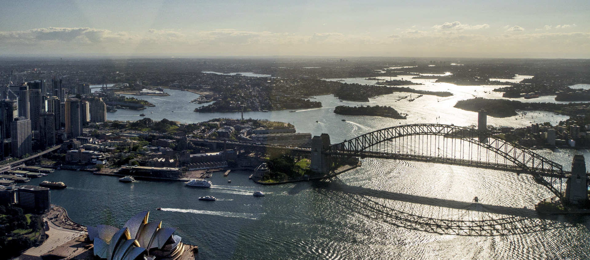 Sydney Harbour from Air