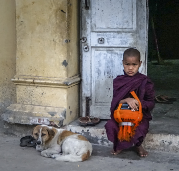 60- Monk And Dog