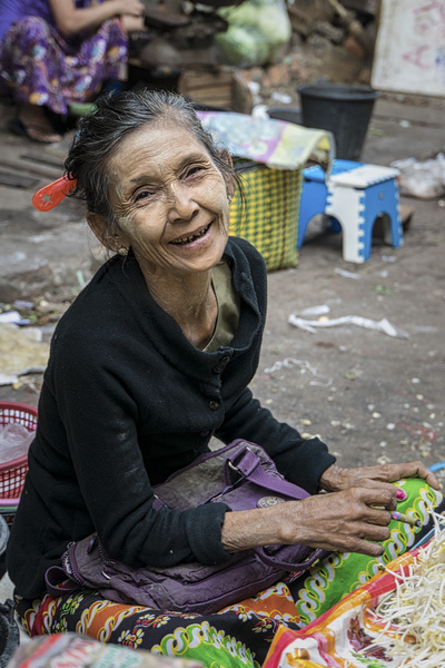 224- Lady Rangoon Market