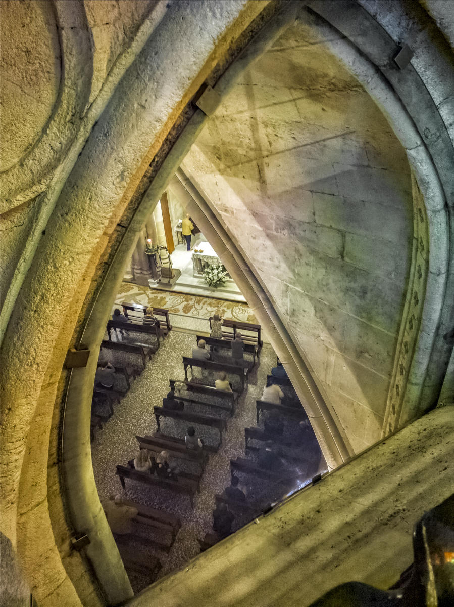 Mass at Sagrada Familia